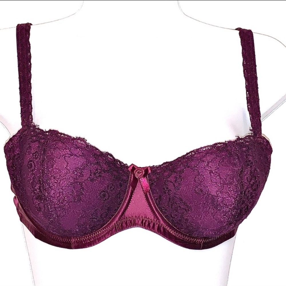 Balconette Demi Bra & Thong by Masquerade